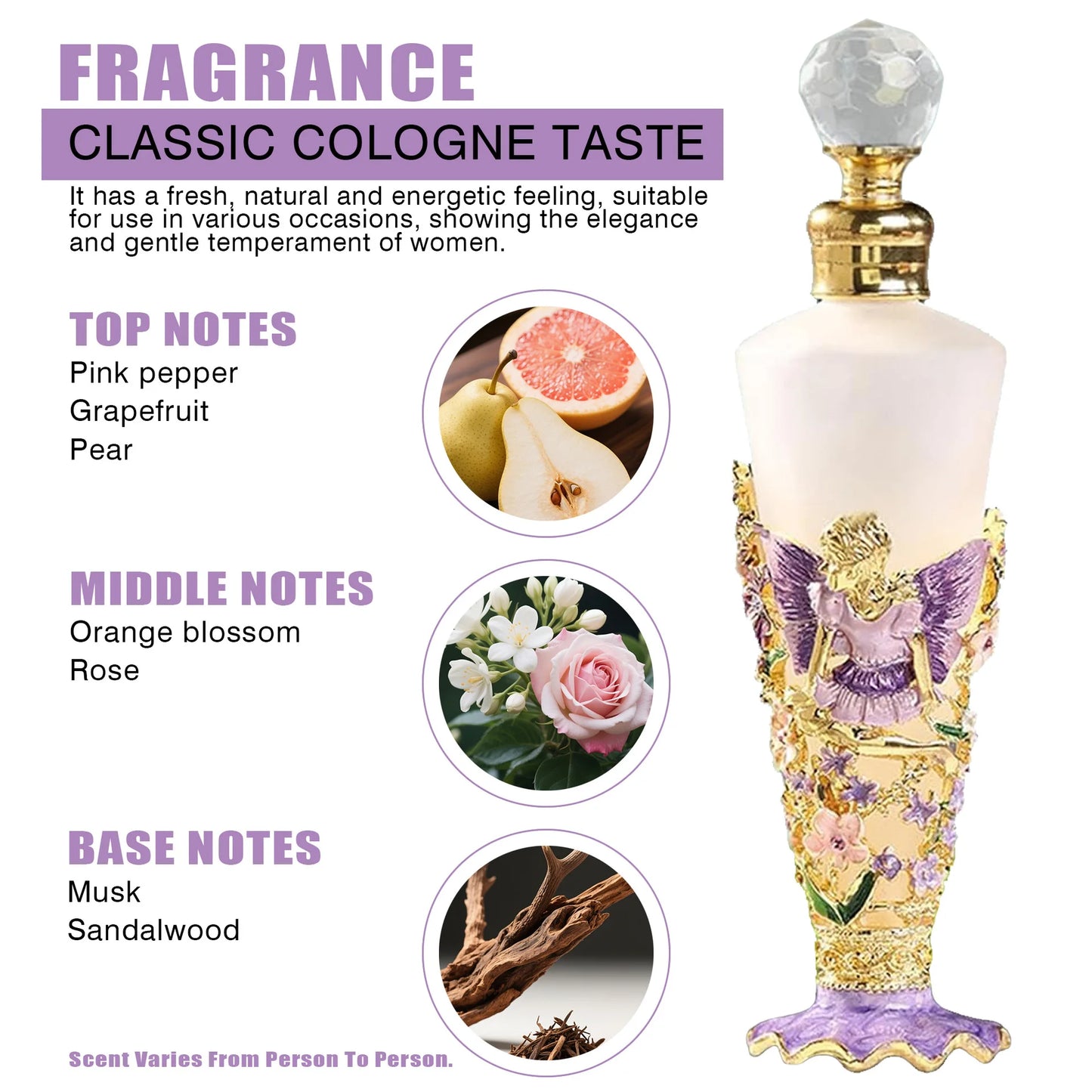 Premium Women's Perfume 100ML – Arabic Dubai-Inspired Luxury Fragrance | Light & Intense Scents | Daily Wear & Gift | Best Seller