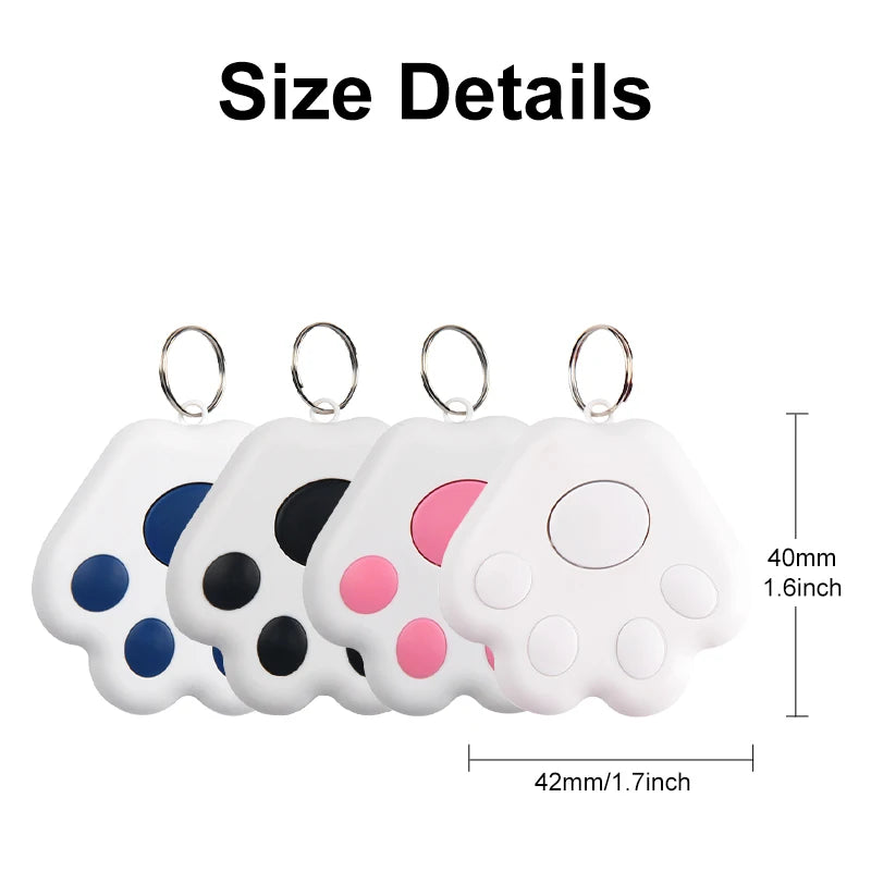 Mini GPS Tracker, Key, Kids, Bag Finder, Dog, Cat, Pet Locator, Smart Bluetooth Tracker Device, Anti-Lost Reminder for iOS/Android, AirTag.