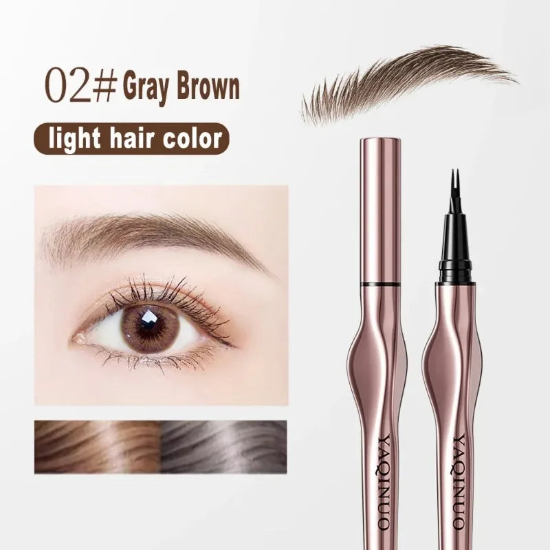 Double, 2-Point Eyebrow Pencil – Long-Lasting, Waterproof, Precision Brow Pen