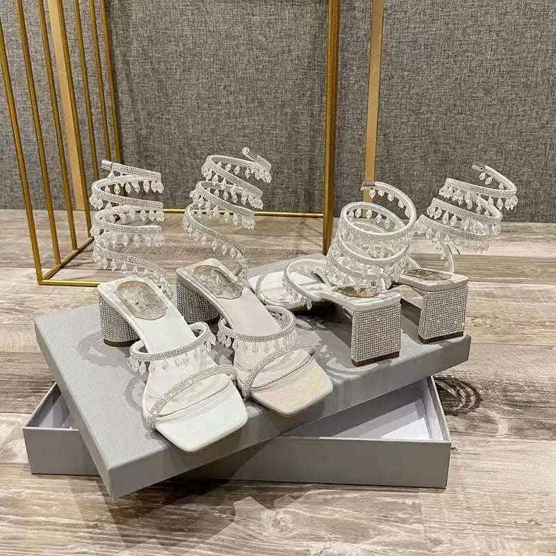 2025 Luxe Heel Collection – Aurora Glow Edition | Sculpted Shine, Artisan-Inspired Design, Signature Event Wear