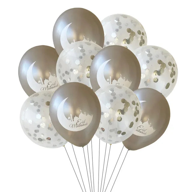 Ramadan Decoration 2025 Disposable Tableware Eid Mubarak Paper Plates Cups Ramadan Kareem Decor Islam Muslim Eid al-Fitr Party