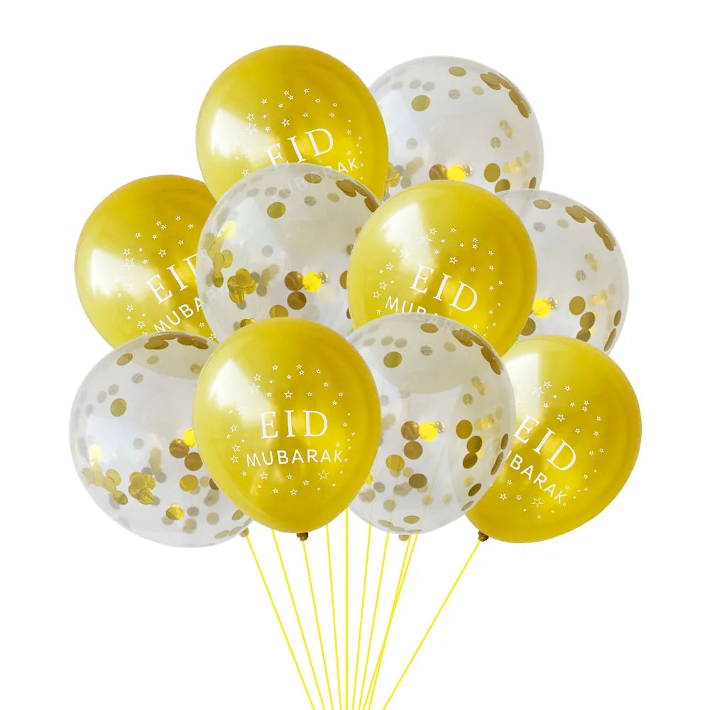 Ramadan Decoration 2025 Disposable Tableware Eid Mubarak Paper Plates Cups Ramadan Kareem Decor Islam Muslim Eid al-Fitr Party