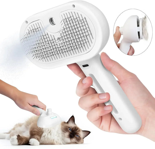 Pet Mist Grooming Brush for Cats and Dogs