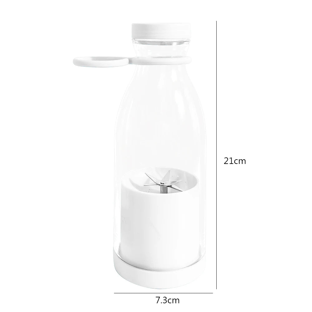 Electric Fruit Juicer Cup – 380ml/420ml USB Rechargeable Portable Blender, Smoothie Maker & Juice Bottle