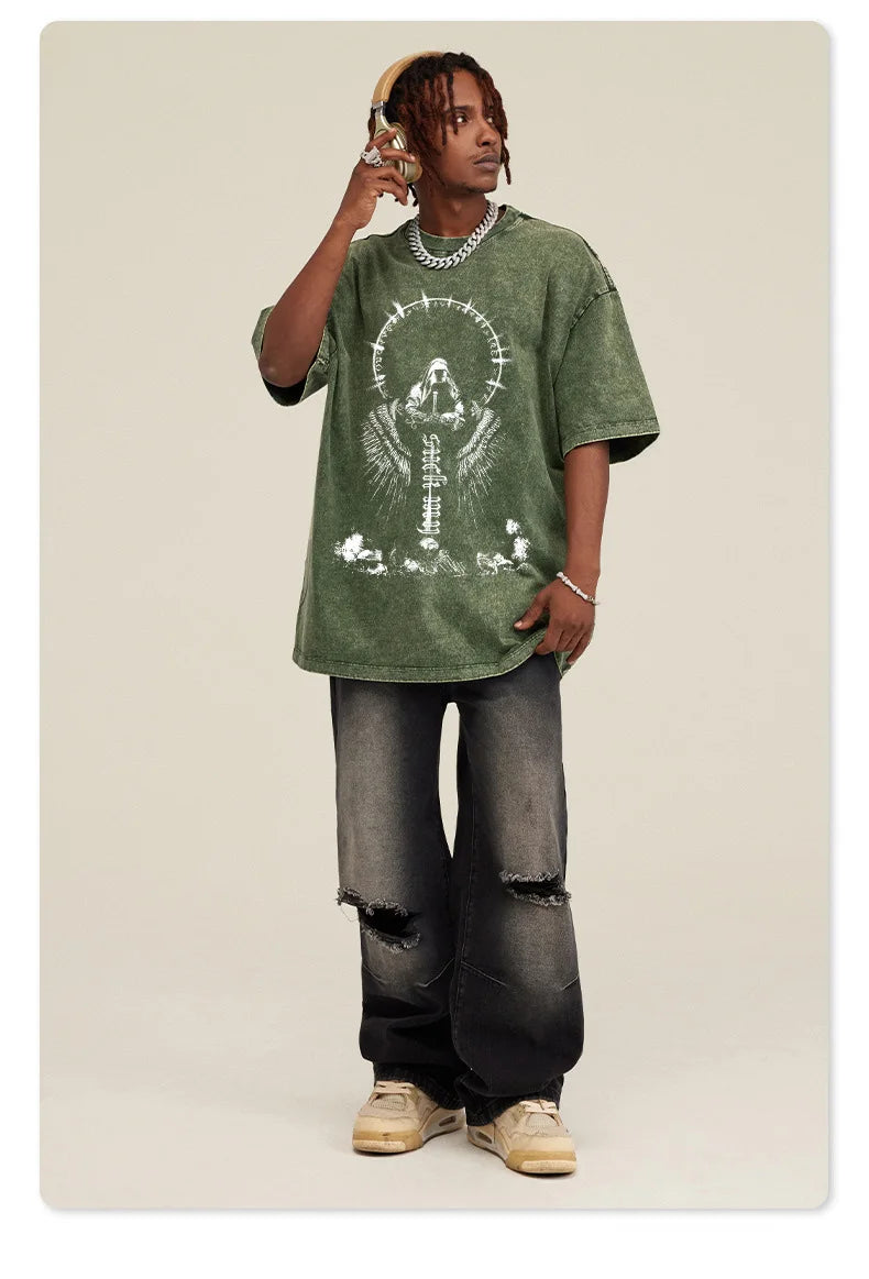 Y2K Tank Tops for Men and Women, 100% Cotton, Vintage Black Men's Clothing, Hip Hop Punk Rock Sleeveless T-shirts, Gothic Vests