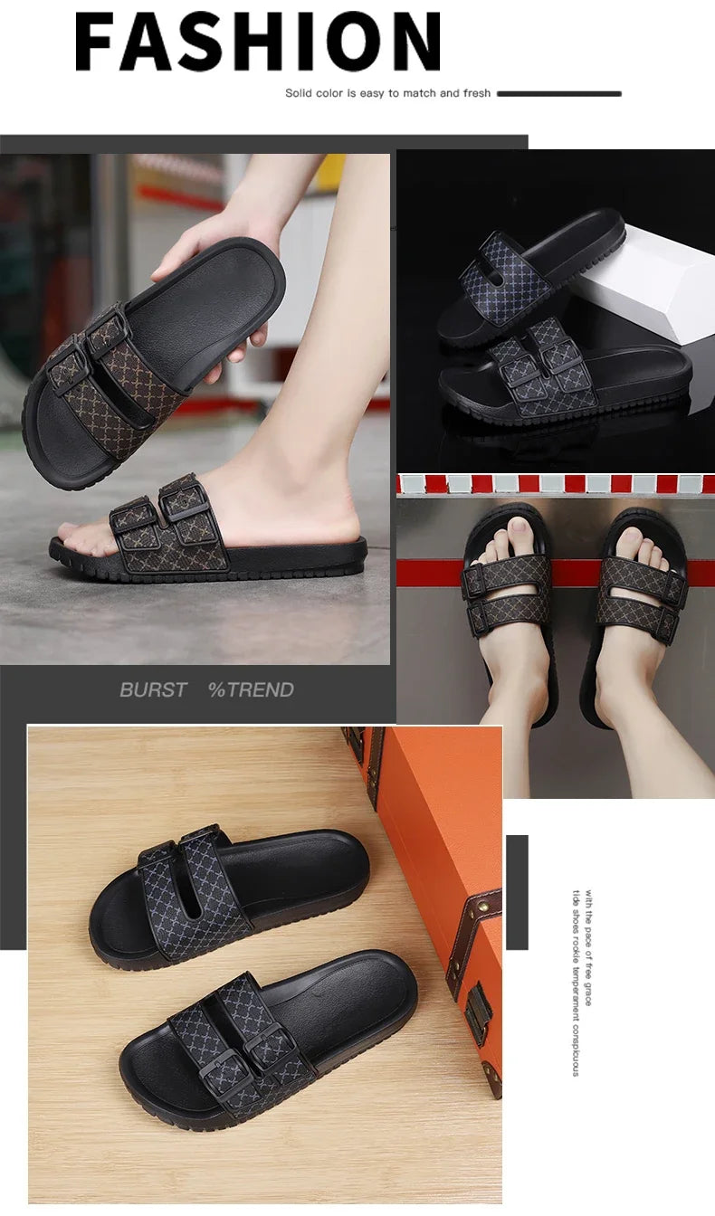 Men's Summer Sandals – Breathable, Lightweight Flip Flops & Casual Beach Flats