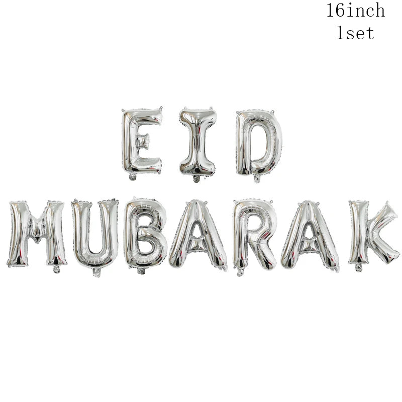 Ramadan Decoration 2025 Disposable Tableware Eid Mubarak Paper Plates Cups Ramadan Kareem Decor Islam Muslim Eid al-Fitr Party