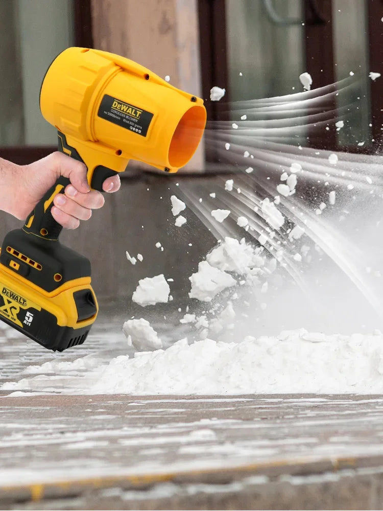 DEWALT 18V Brushless Cordless Handheld Blower – 30,000 RPM High-Speed Turbofan for Car Dust Removal & Carpentry Work