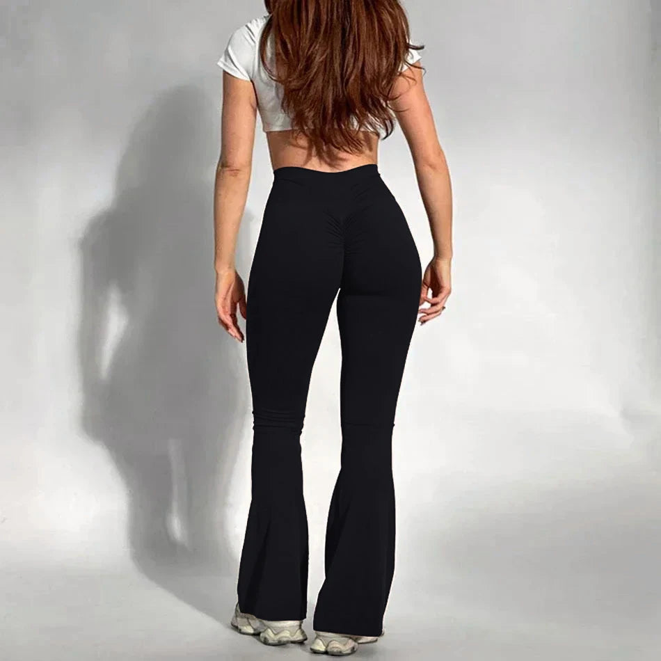 High-Waist Scrunch Workout Leggings – Butt-Lifting Yoga & Fitness Gym Pants for Women