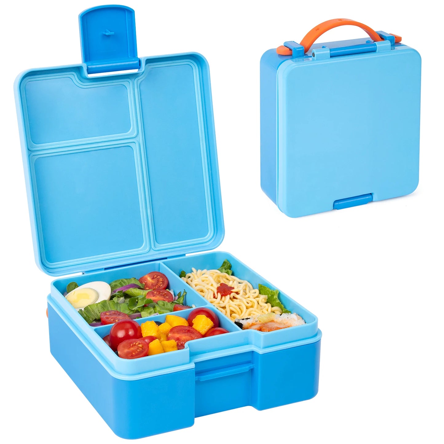 Adorable Leakproof Bento Lunch Box – Microwavable, Divided – For Kids, Teens, and Adults