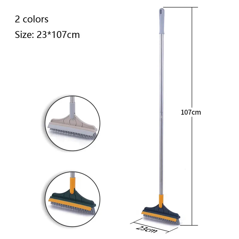 Bathroom Floor Brush Long Handle Wall Wash Toilet Cleaning