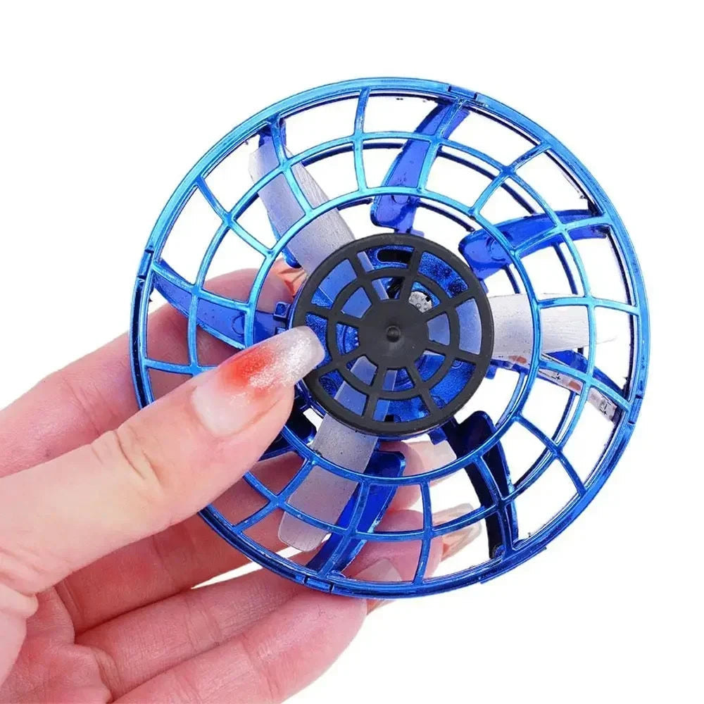 Next-Gen Flying Spinner UFO Toy – Hand-Controlled Mini Drone with LED Lights | Magic Hover Ball for Teens & Kids | 360° Boomerang Fidget Toy