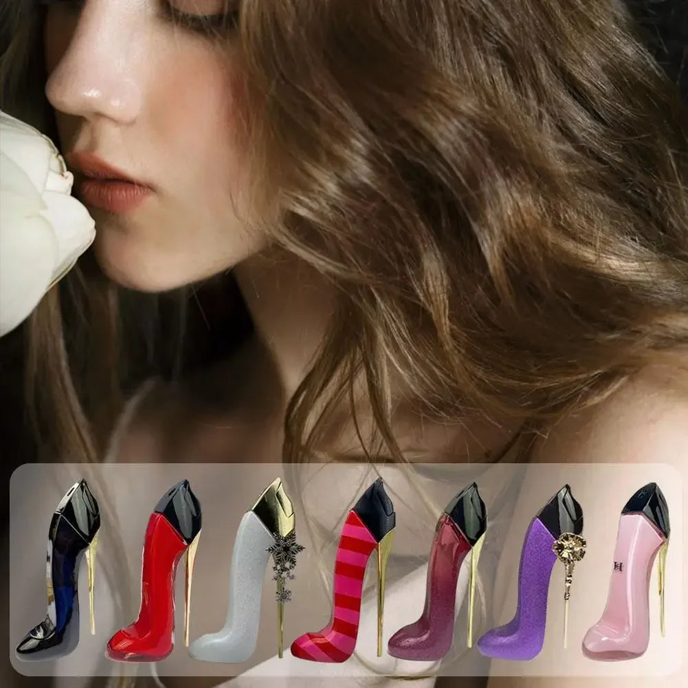 80ml Women's Perfume - High Heel Design Spray | Floral Eau de Parfum | Long-Lasting Fragrance for Ladies