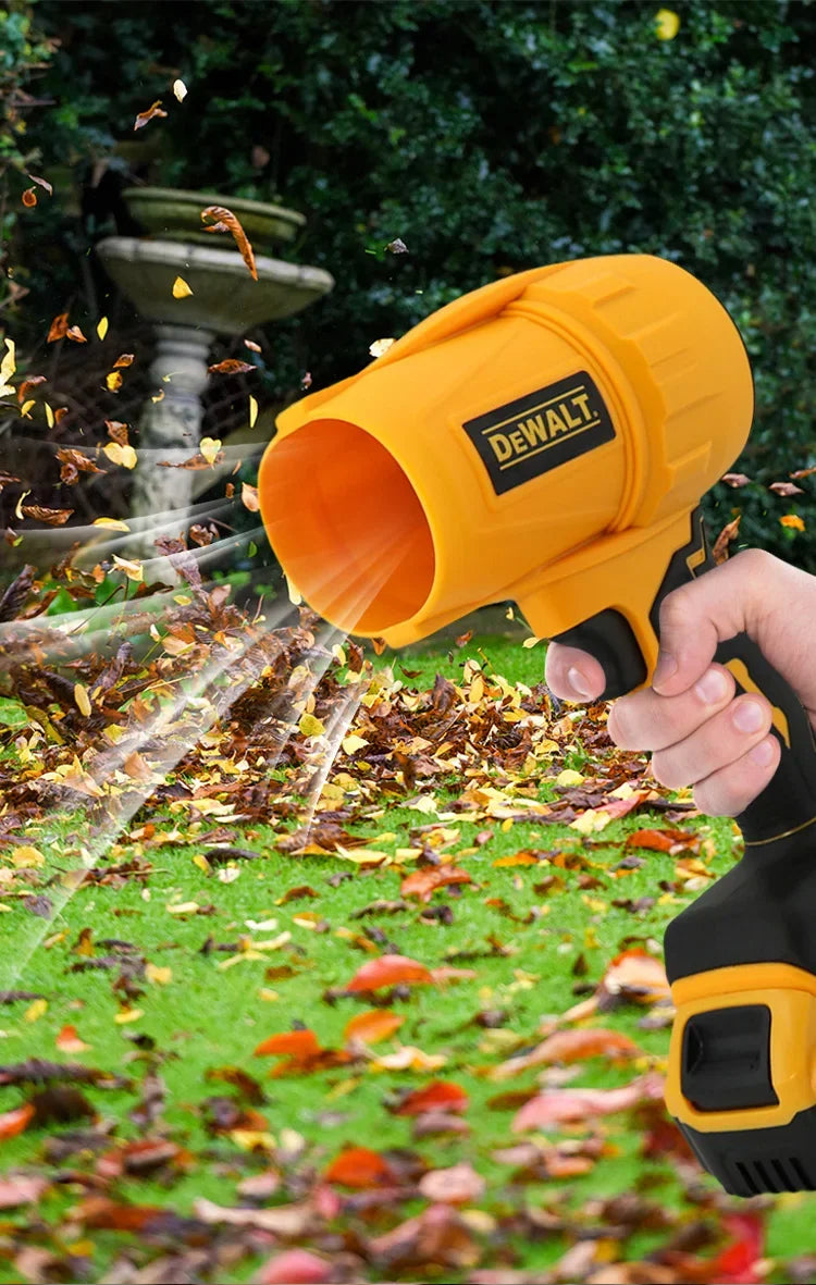 DEWALT 18V Brushless Cordless Handheld Blower – 30,000 RPM High-Speed Turbofan for Car Dust Removal & Carpentry Work