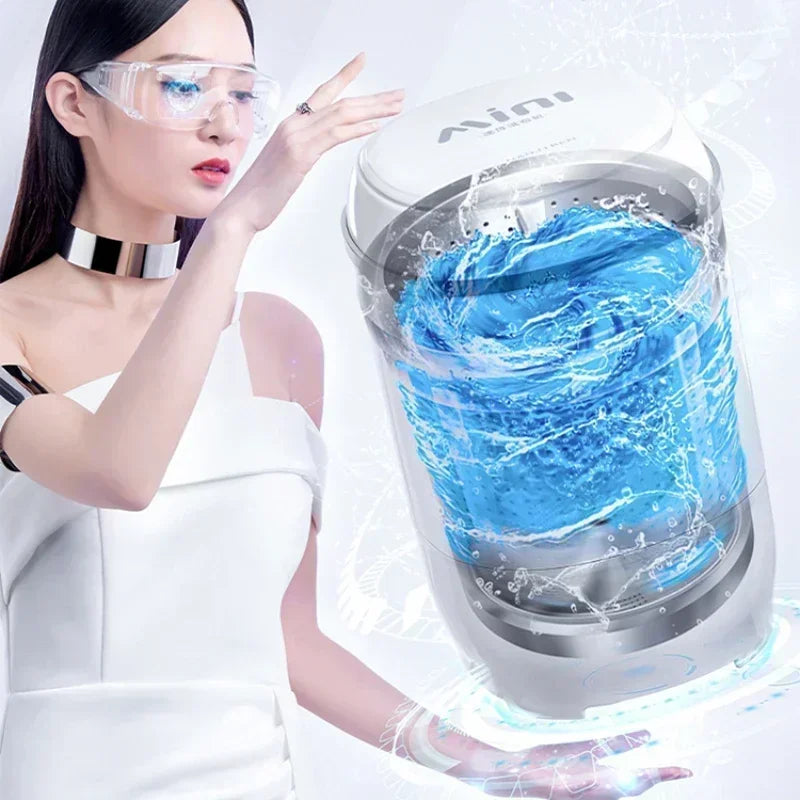 Portable Washing Machine Small Automatic Household Integrated Underwear Socks Fantastic washing machine