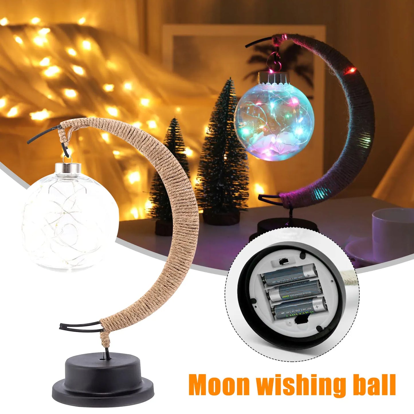 Ramadan Desk Lamp Led Moon Lamp Decoration for Home Metal Ramadan Kareem Light Decoration Eid Mubarak Muslim Eid Al Adha Gifts
