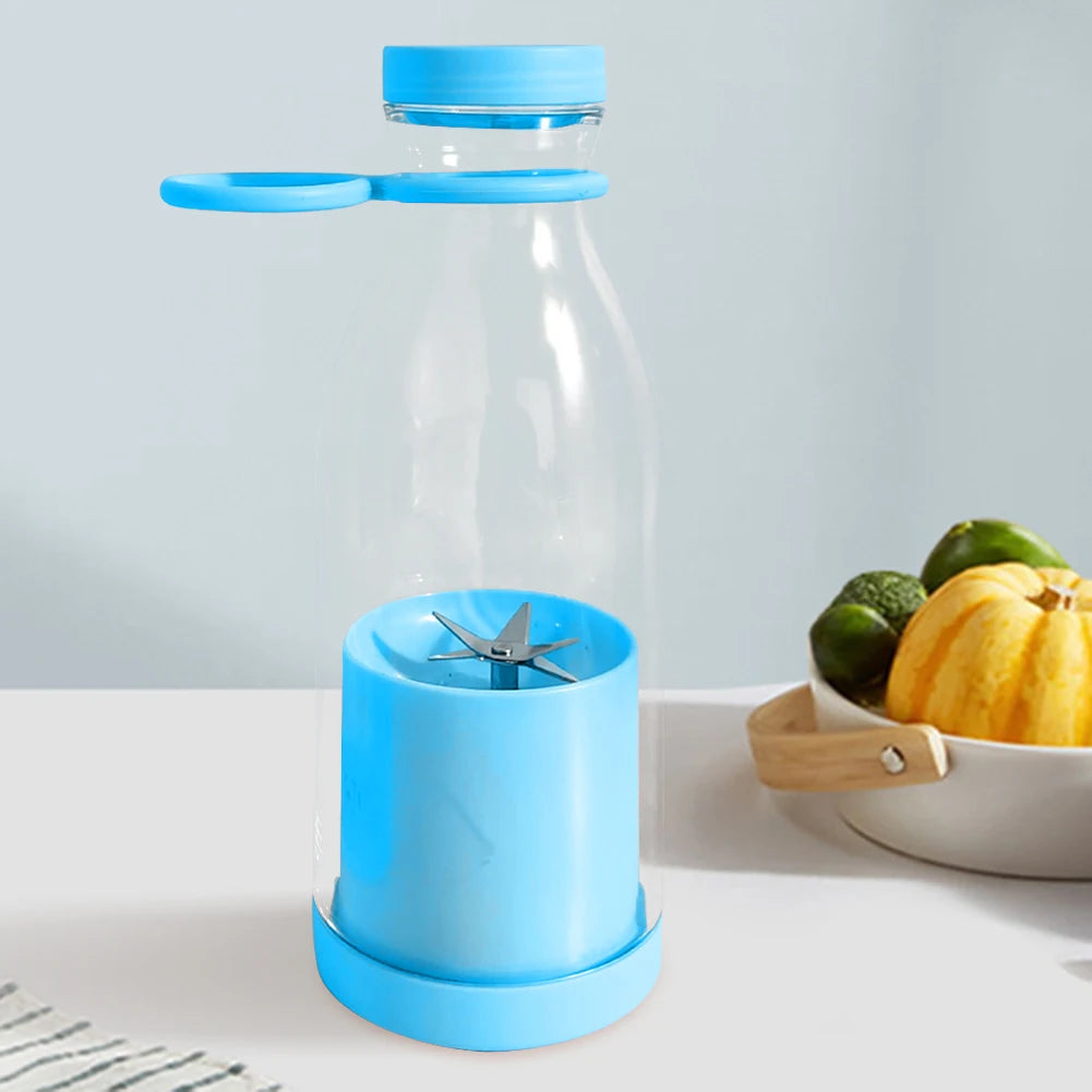 Electric Fruit Juicer Cup – 380ml/420ml USB Rechargeable Portable Blender, Smoothie Maker & Juice Bottle