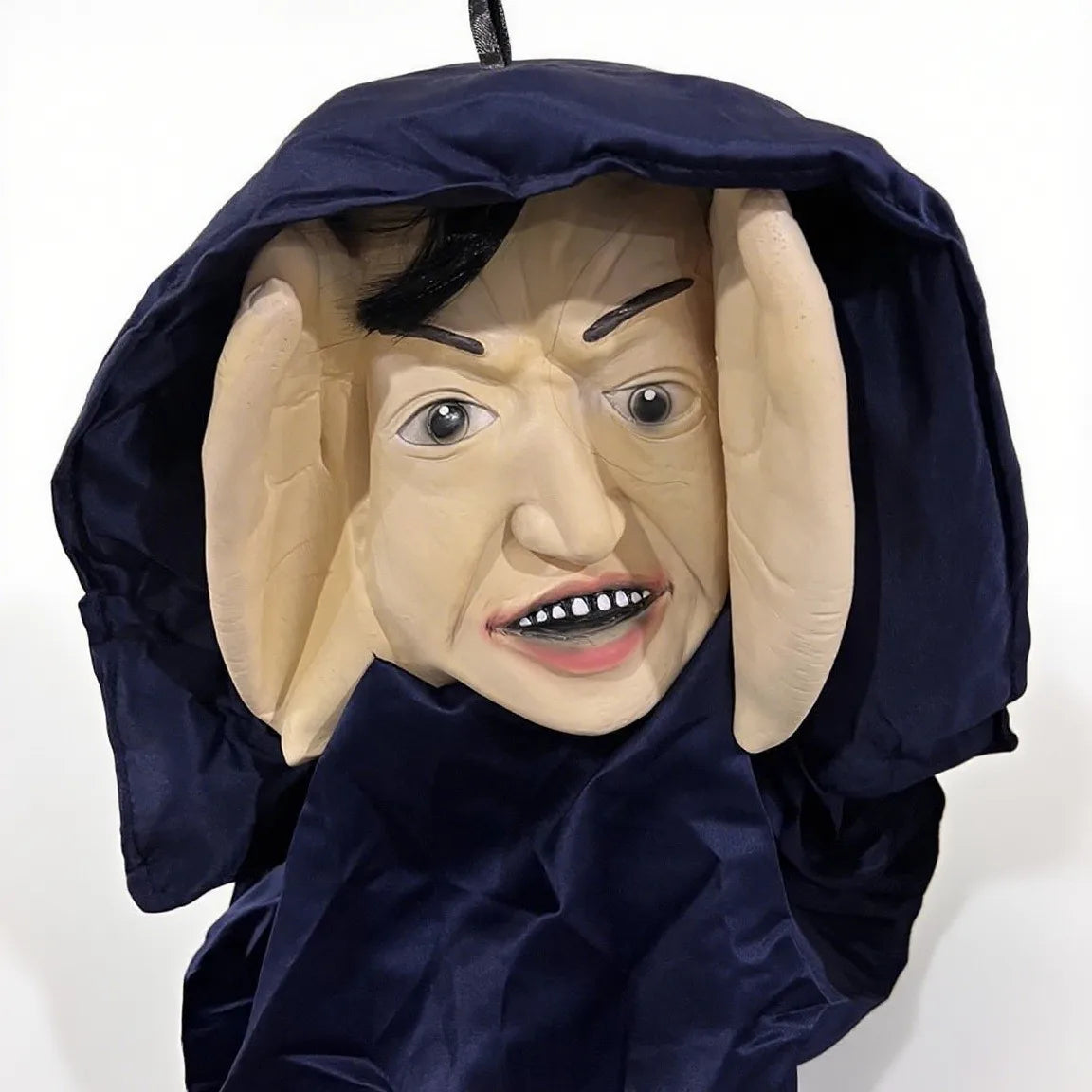 Halloween Peeper Witch Decoration Scary Window Wall Hanging Mask for Indoor Outdoor Spooky House Party Prank Props Novelty Décor