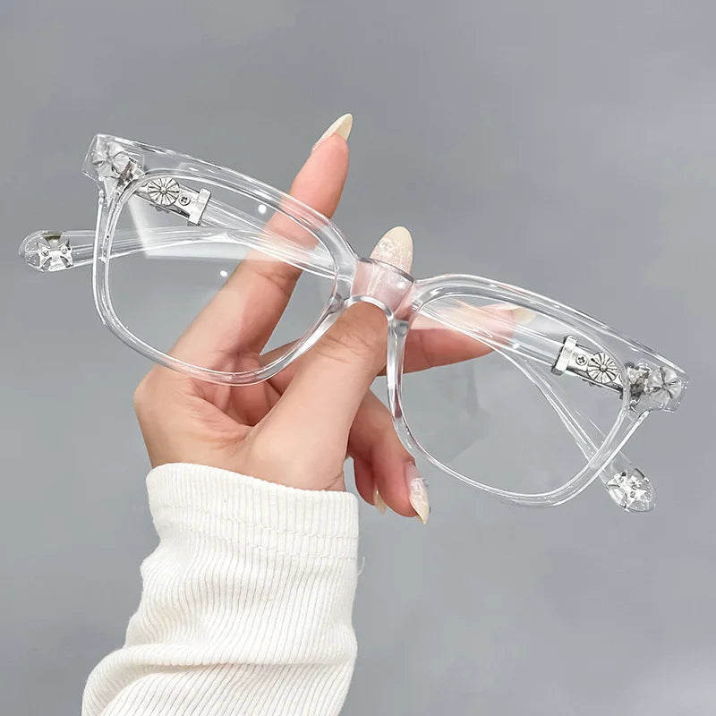 Beau Five Square Blue Light Blocking Glasses — Lightweight Everyday Eyewear for Women