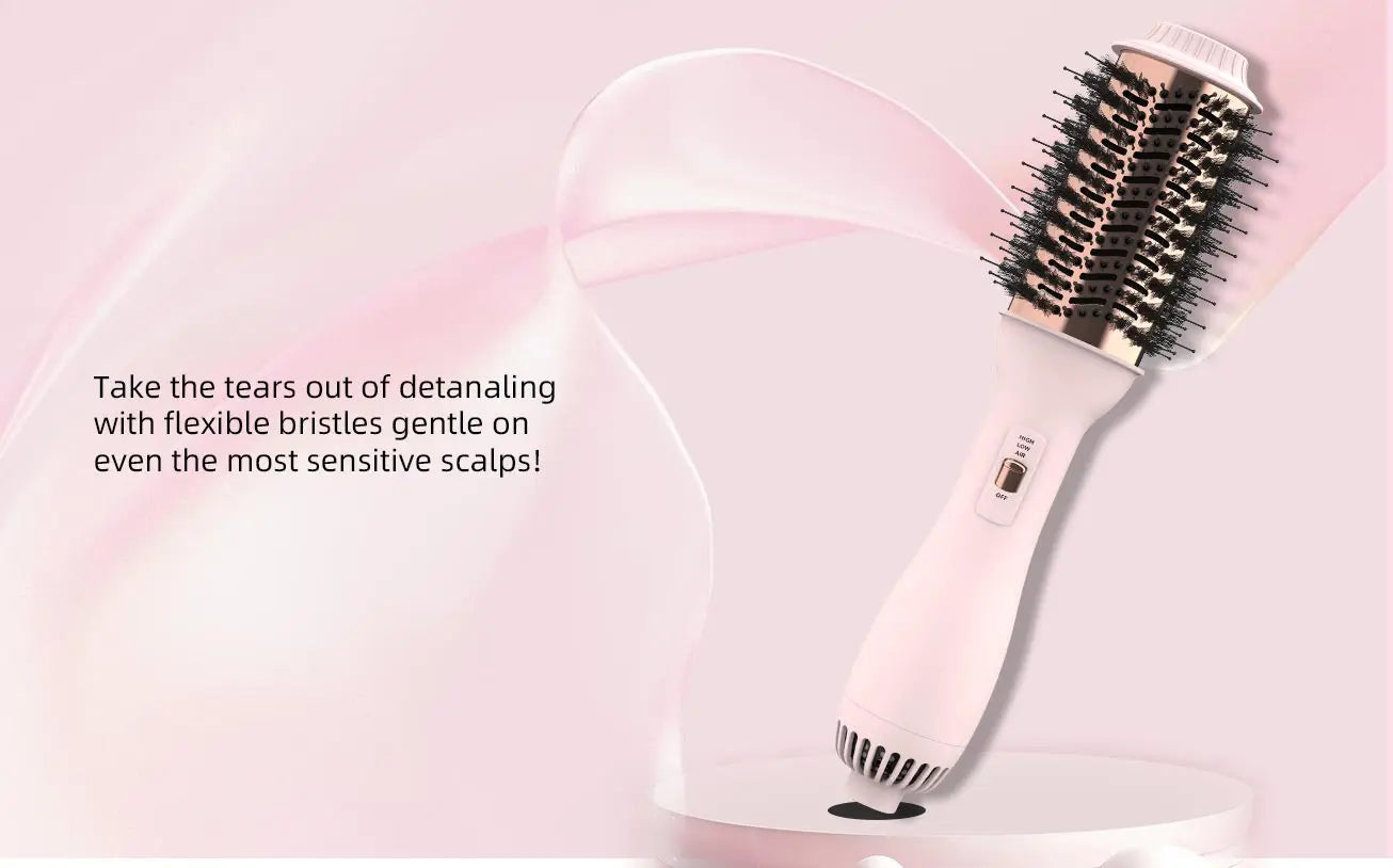 Professional 4-in-1 Blowout Hair Dryer Brush – Volumizing Hot Air Brush and Styler for Women