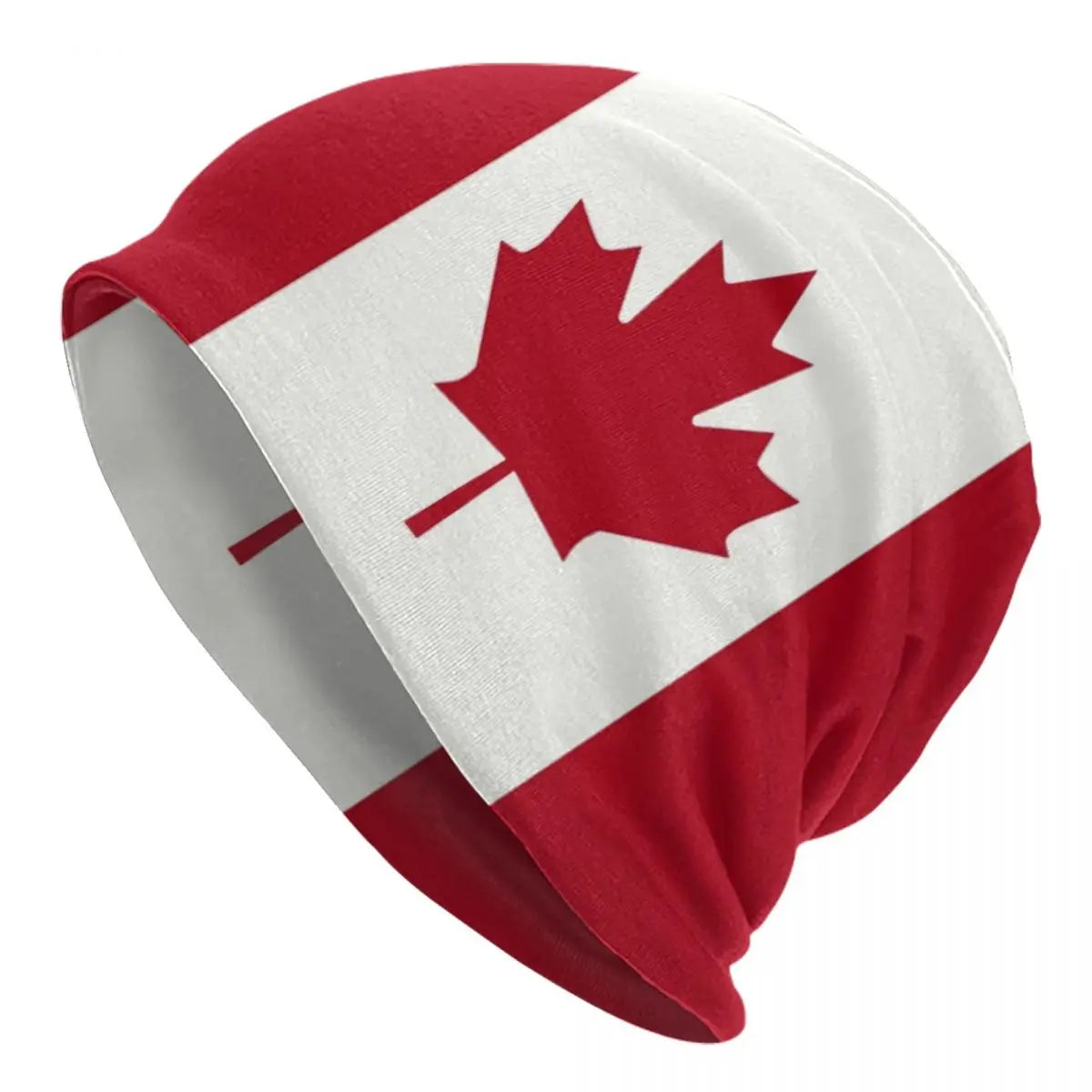 Flag Of Canada Skullies Beanies Caps For Men Women Unisex Cool Winter Warm Knitted Hat Adult Canadian Patriotic Bonnet Hats