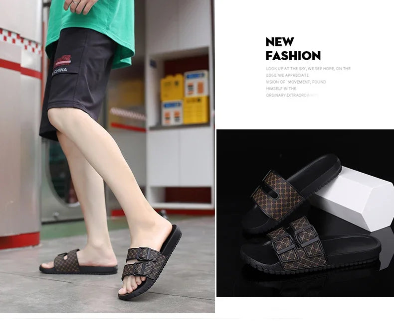 Men's Summer Sandals – Breathable, Lightweight Flip Flops & Casual Beach Flats