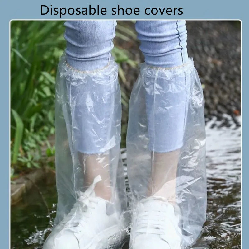 Reusable Hooded Rain Poncho – Waterproof & Spill-Proof for Men and Women