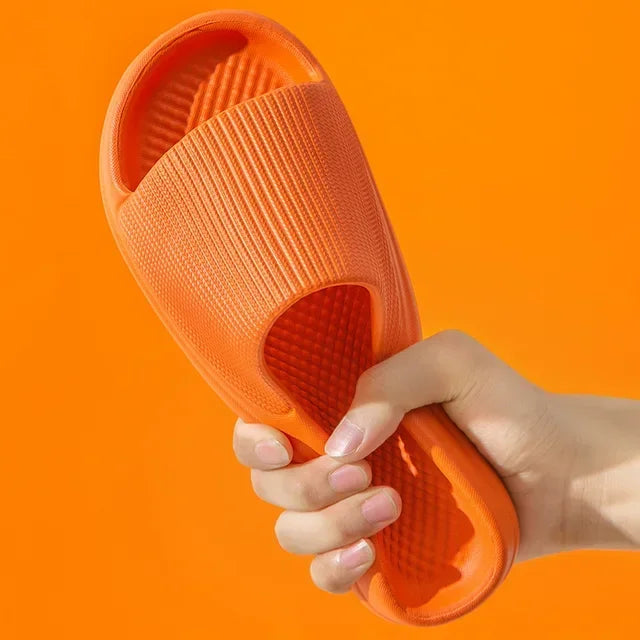 EVA Soft Sole Bathroom Anti-Slip Slippers Light Comfortable Outdoor Sandals Fashion Men's Women Beach Flip-Flop