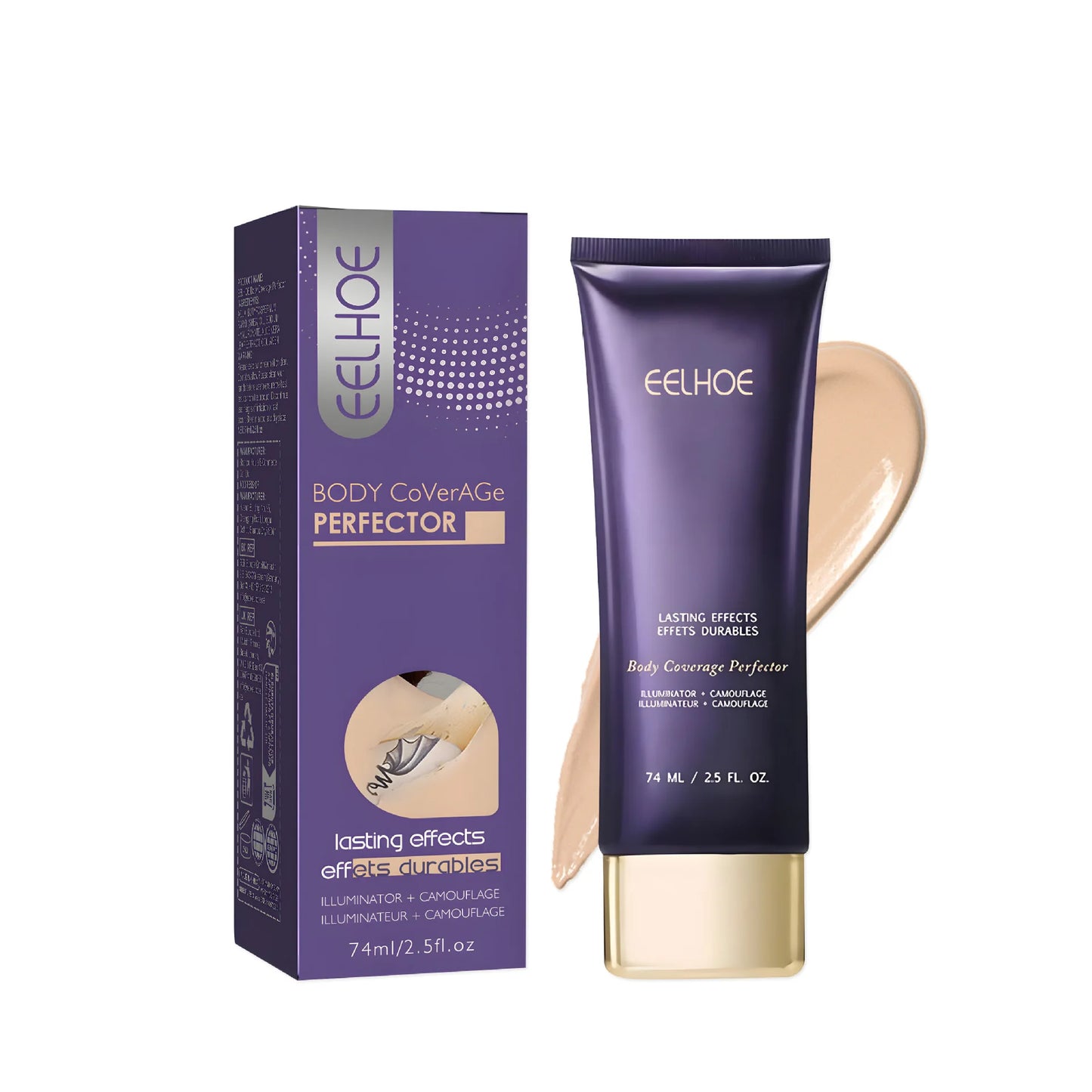 Body Concealer – Full Coverage, Long-Lasting & Waterproof – Flawless Natural Finish for Scars, Blemishes & Imperfections