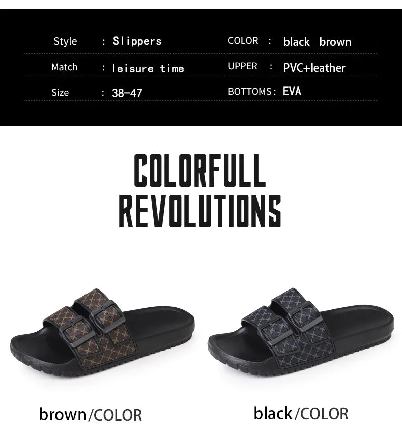 Men's Summer Sandals – Breathable, Lightweight Flip Flops & Casual Beach Flats