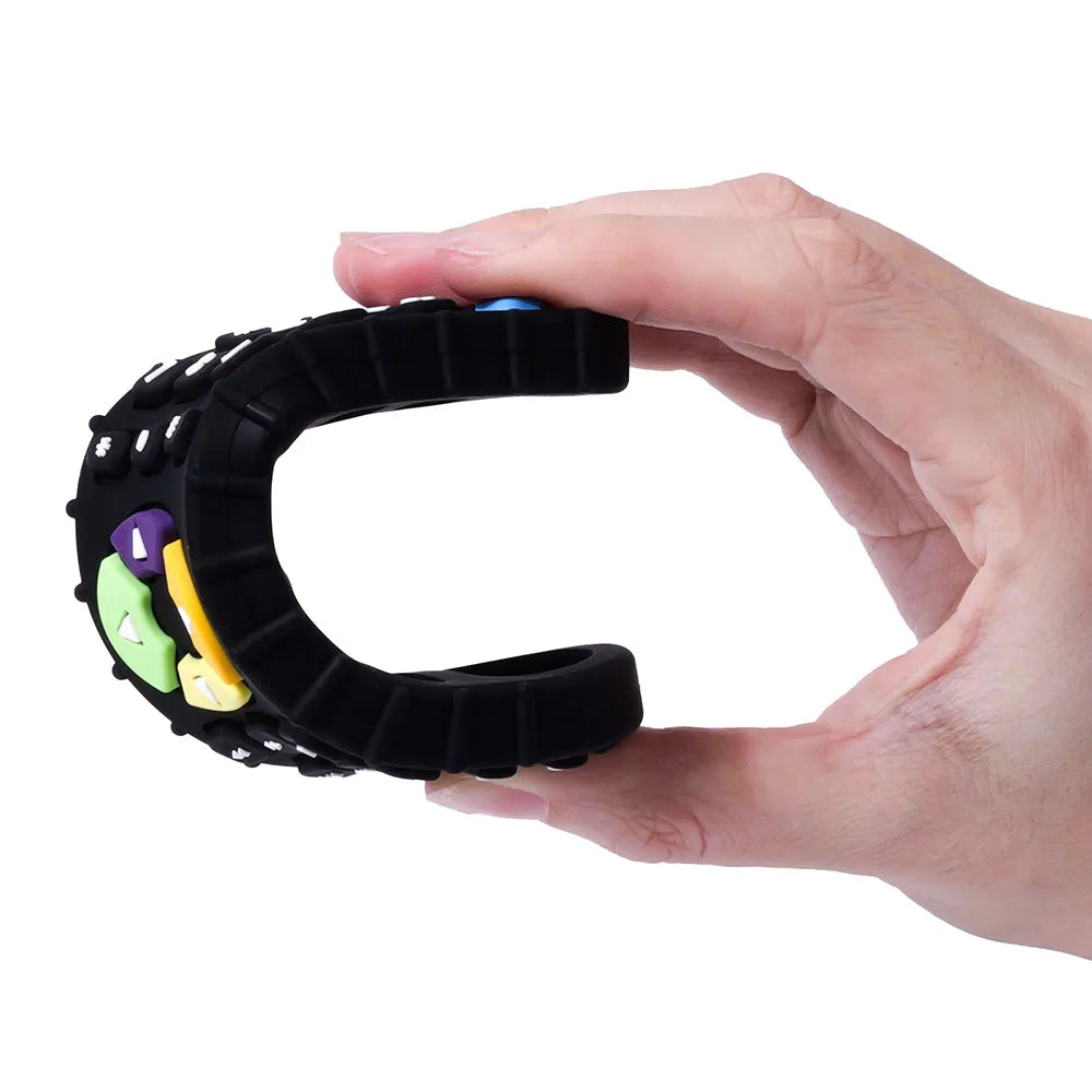 TYRY.HU 1pc Baby Silicone Teether – Remote Control Shape, Rodent Gum Pain Relief, Sensory Educational Teething Toy for Kids