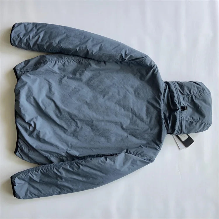 Y2K  men's winter casual hooded windproof cotton clothing youth trendy brand warm cardigan zipper jacket cotton jacket