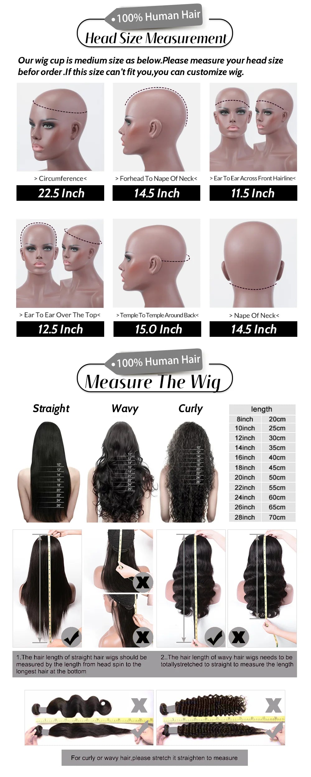 Short Finger Wave Human Hair Wig for Women – Brown Pixie Cut Ocean Wave Wig, Natural Color