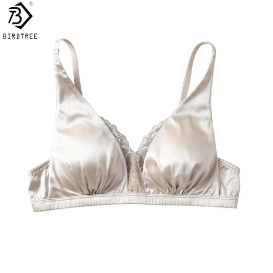 Real Silk Wireless Bralette & Underwear Set