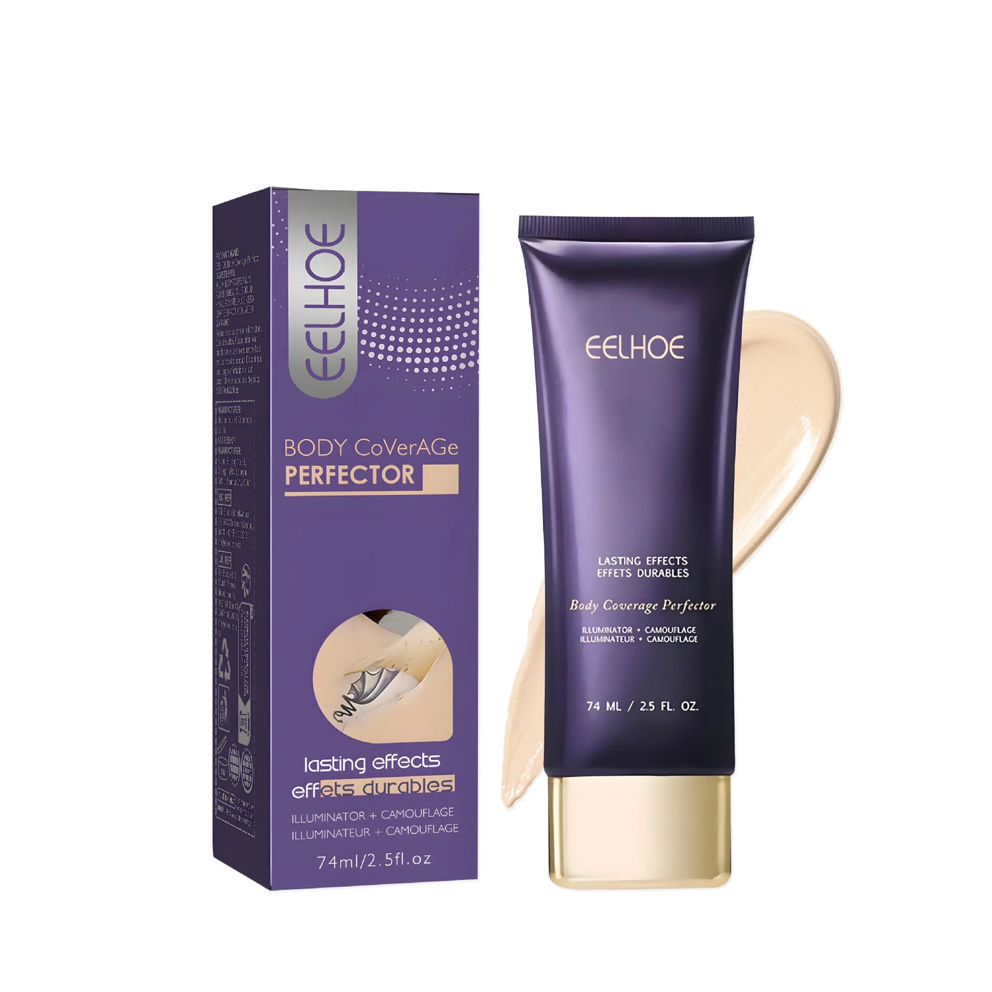 Body Concealer – Full Coverage, Long-Lasting & Waterproof – Flawless Natural Finish for Scars, Blemishes & Imperfections