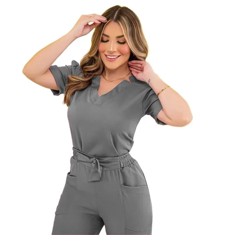 Surgical Uniforms Woman Nursing Sets Medical Uniform Scrub Clinical Beauty Salon Spa hospital Suits