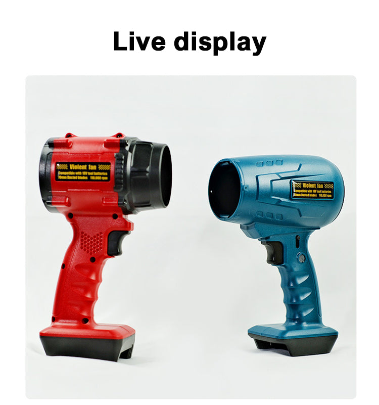 Cordless Air Jet Blower | Compatible with D-Line / M-Line Batteries | Pro Dust & Debris Cleaner