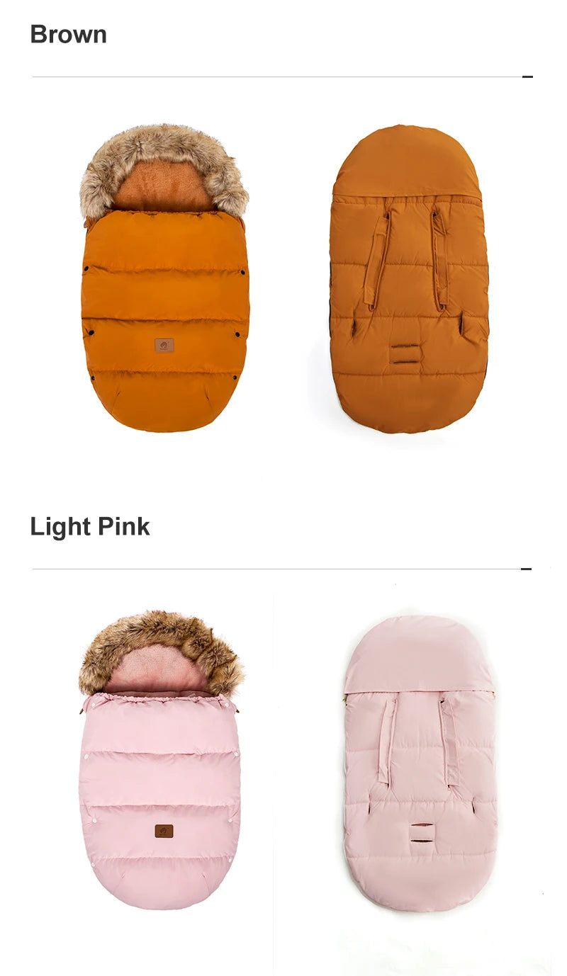Baby Stroller Footmuff for Cold-Weather Outings