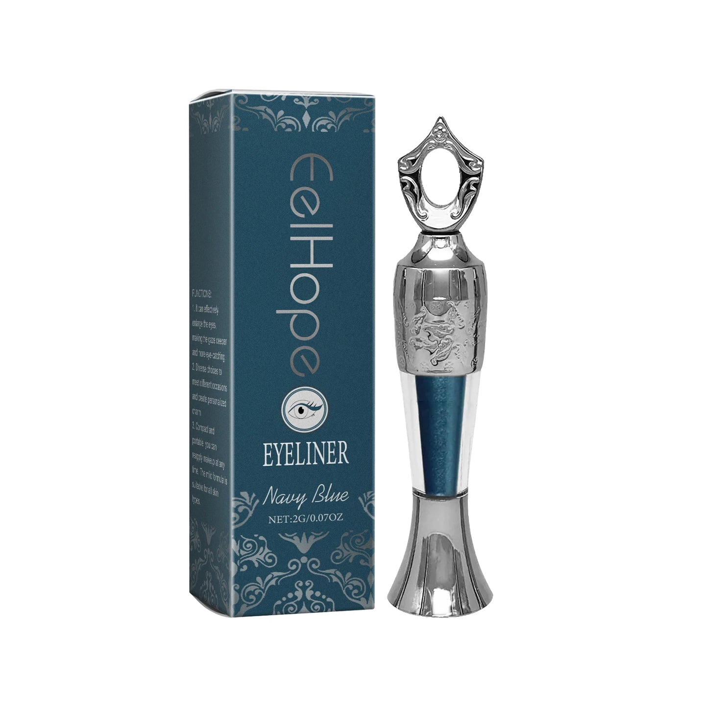 Waterproof Long-Lasting Black Liquid Eyeliner – Quick-Dry, Sweatproof, Smooth Application, Natural Look