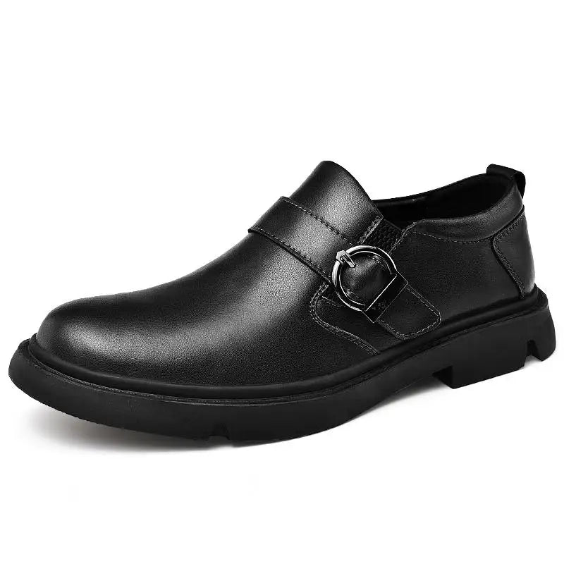 Vancat Men’s Oxford Dress Shoes – Genuine Leather, Fashion Loafers, Casual Flats – High-Quality Formal Footwear