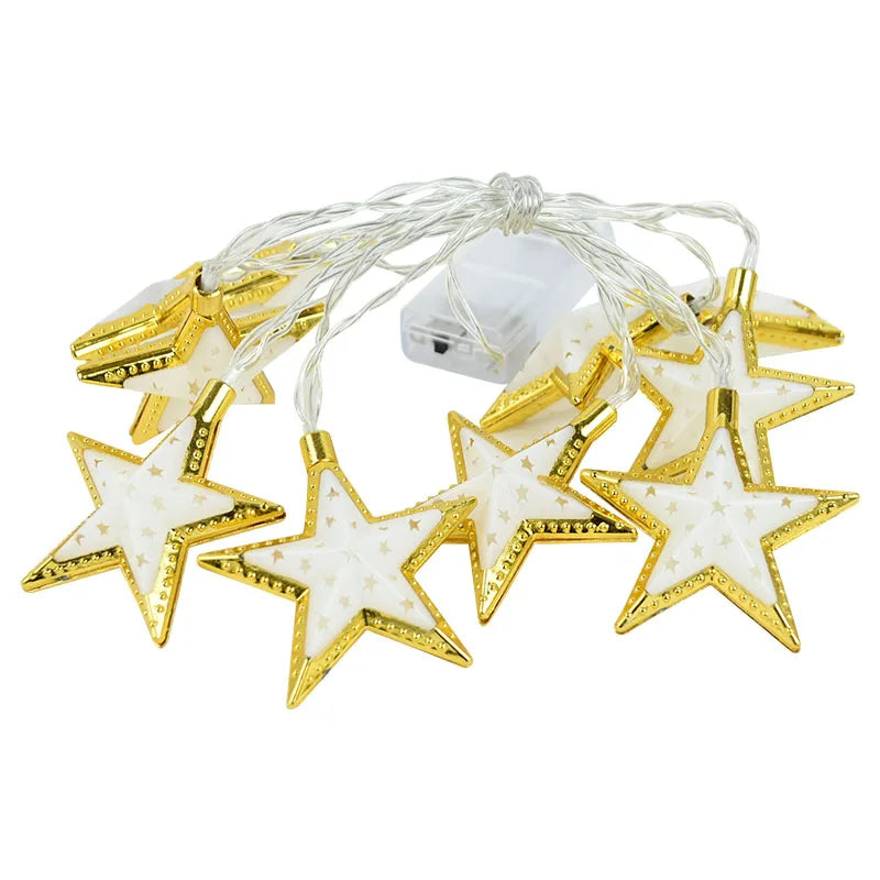 Ramadan & Eid LED Lantern String Lights – Decorative Hanging Lights for Home, Party & Festival Decor