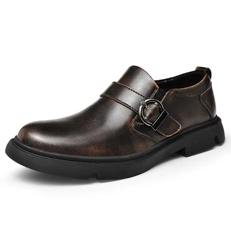 Vancat Men’s Oxford Dress Shoes – Genuine Leather, Fashion Loafers, Casual Flats – High-Quality Formal Footwear