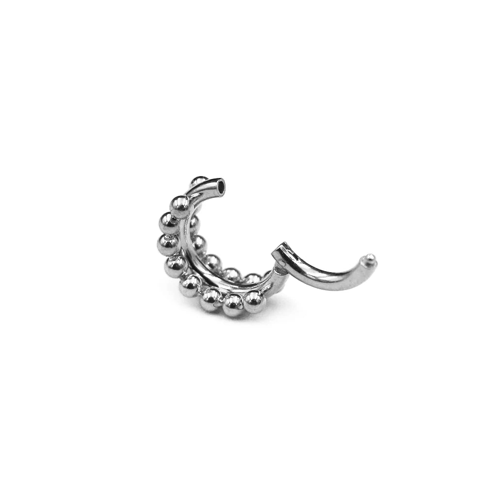 316L Stainless Steel Bee Piercing Jewelry, Clicker Earring for Conch, Tragus, Helix, Daith & Nose – Women’s Body Piercing
