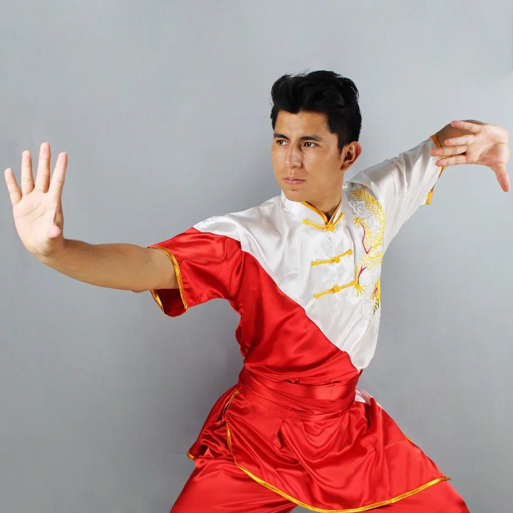 Traditional Chinese Martial Arts Uniform: Wushu Uniform Changquan Nanquan Clothes for Sports and Cultural Activities