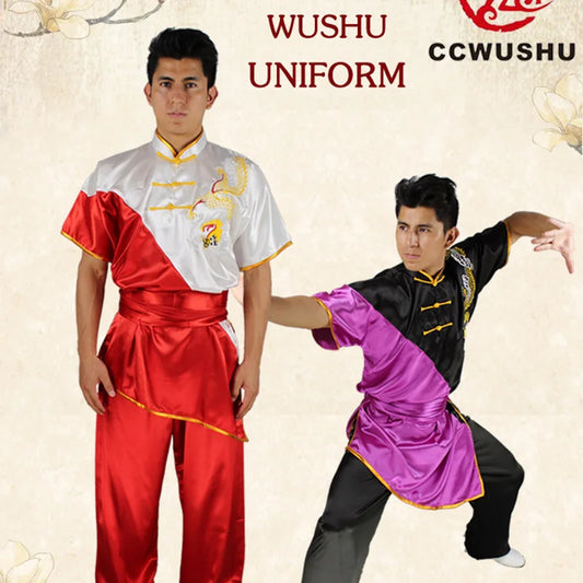 Traditional Chinese Martial Arts Uniform: Wushu Uniform Changquan Nanquan Clothes for Sports and Cultural Activities