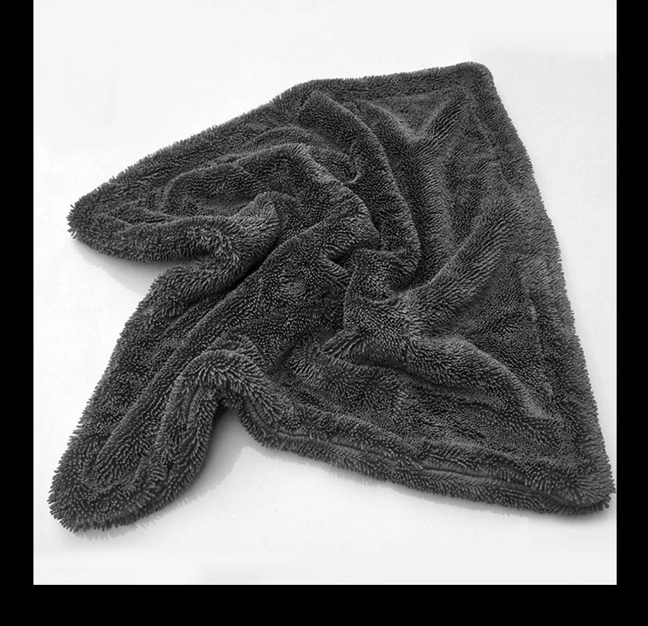 1200 GSM Microfiber Car Wash Towel – Double-Sided, Super Absorbent