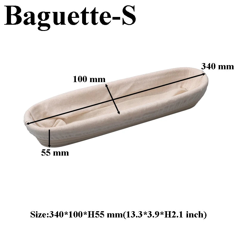 Banneton Bread Proofing Basket Set