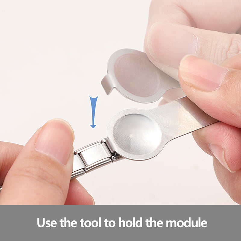 DIY Italian Charm Bracelet – Black & Red Cat Eye, Heart & Stripe Charms, 9mm Stainless Steel
