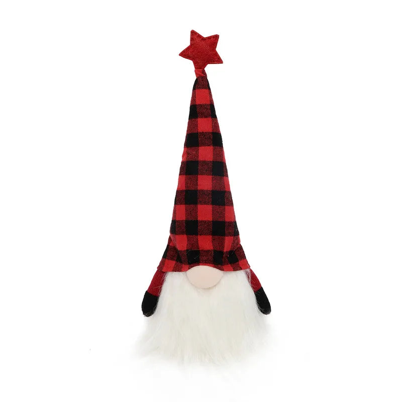 LED Faceless Doll Elf Gnome with Lights – Christmas Decoration & Holiday Gift (20cm / 30cm)