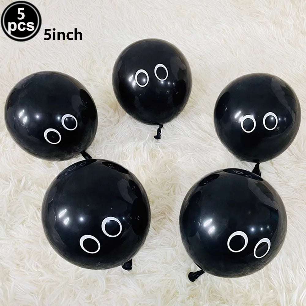 Halloween 12-Inch Latex Balloons for Spooky Party Decorations